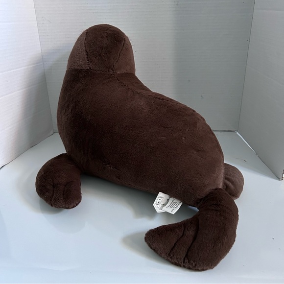 Stuffed Animal House Brown Walrus plush 20” - Picture 5 of 7